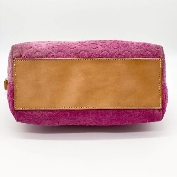 Pink Celine Suede Bag - Picture 3 of 12